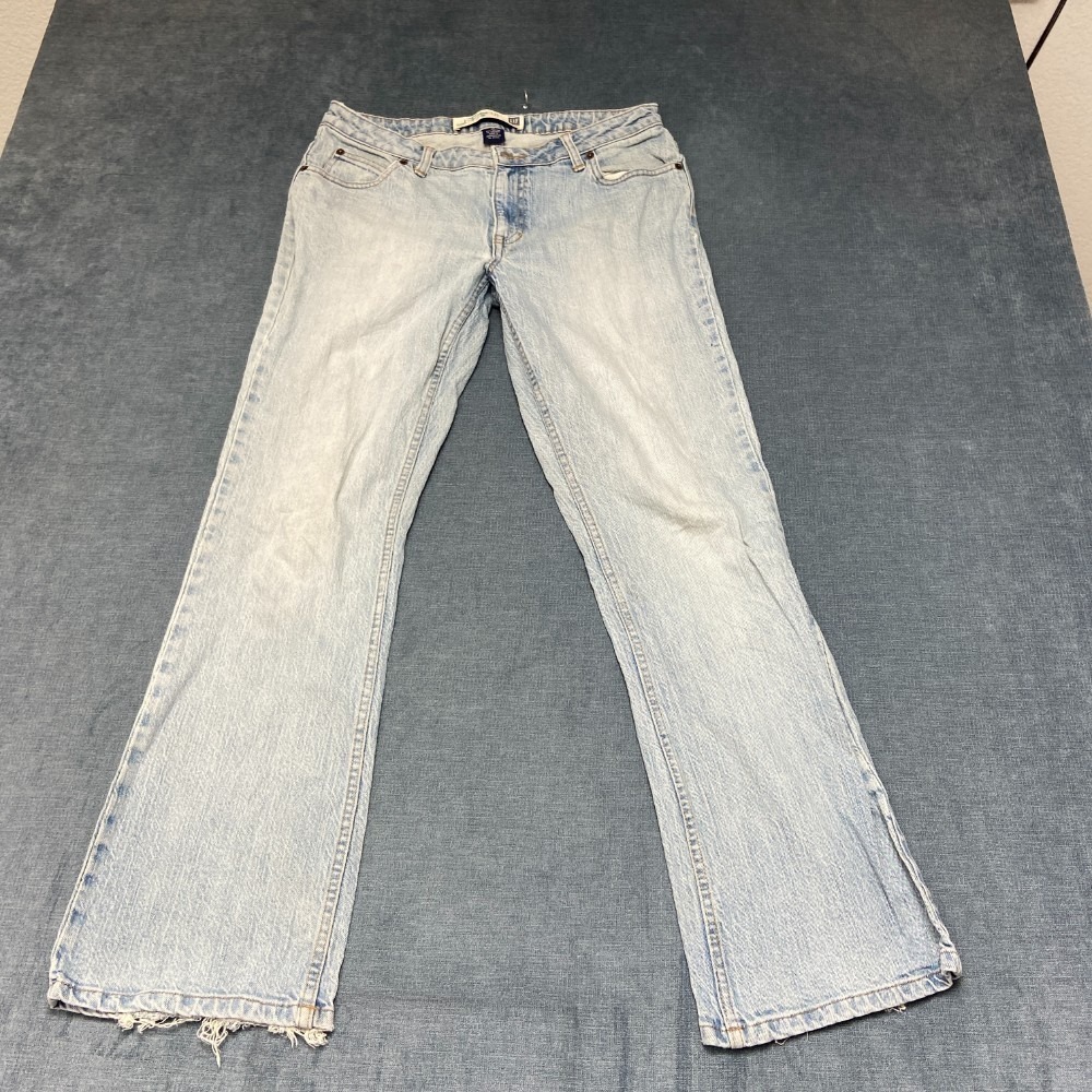Gap Jeans Women 8R 31x30 Blue Denim Cotton Stretch Streetwear Travel Bootcut Leg